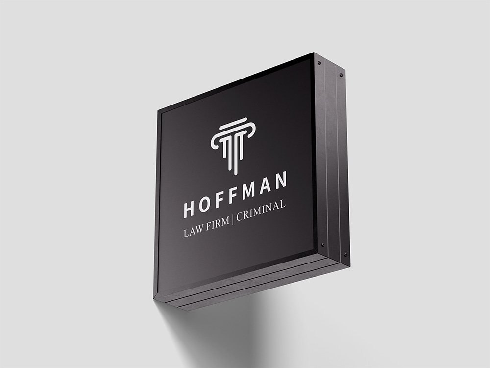 Hoffman logo applied