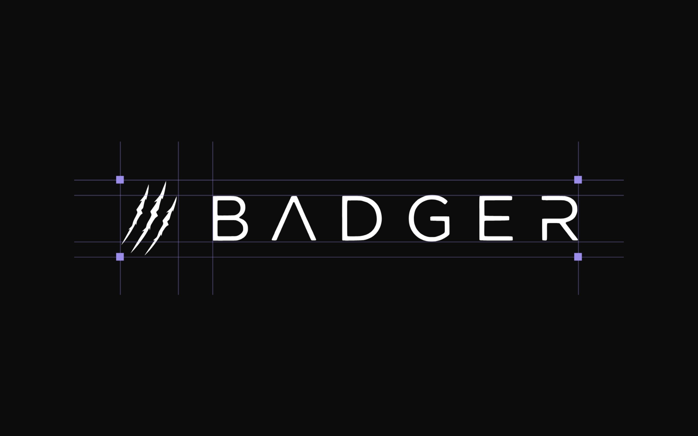 Badger lockup on its construction grid
