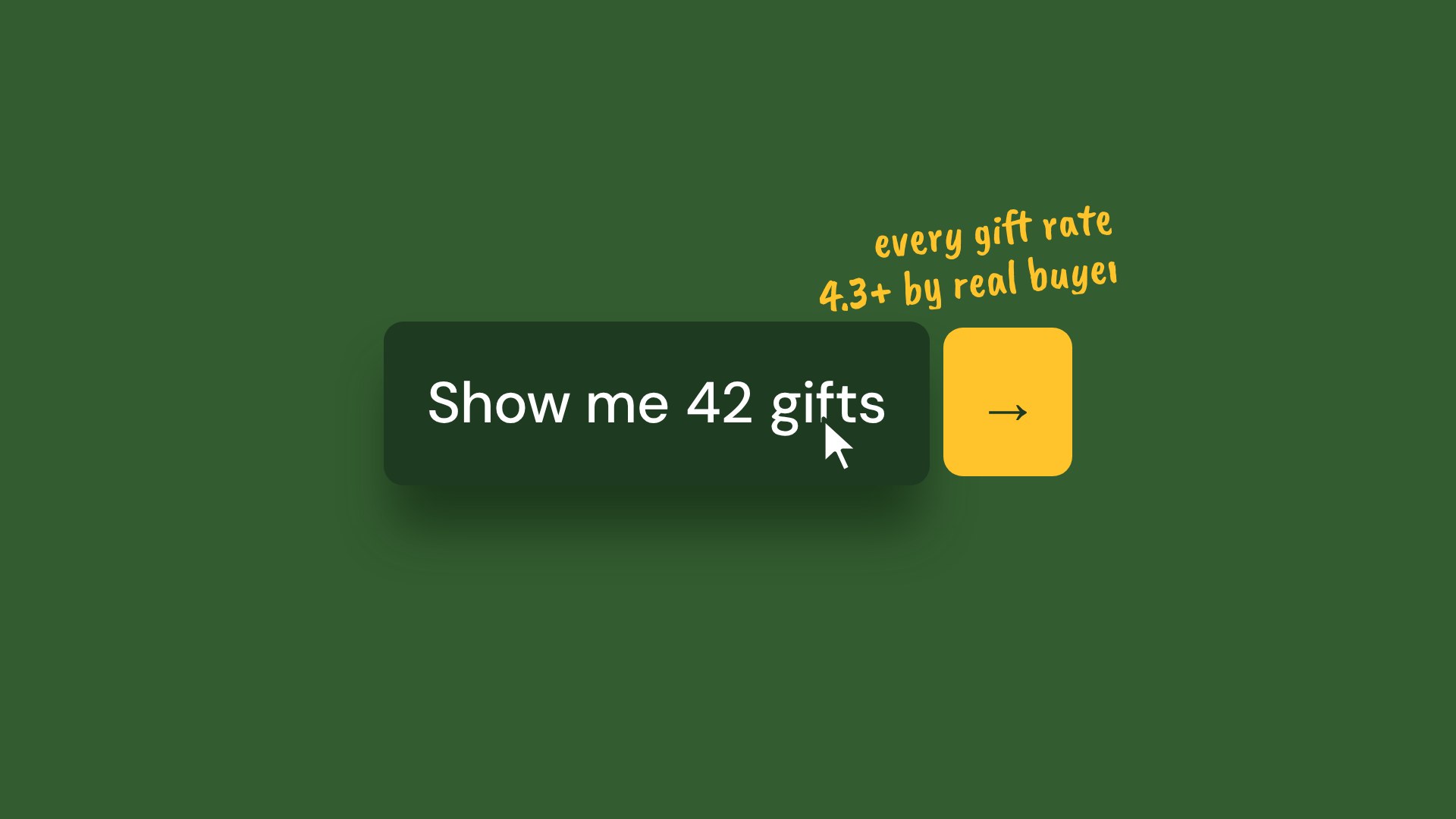 Show me 42 gifts button with the sunshine arrow